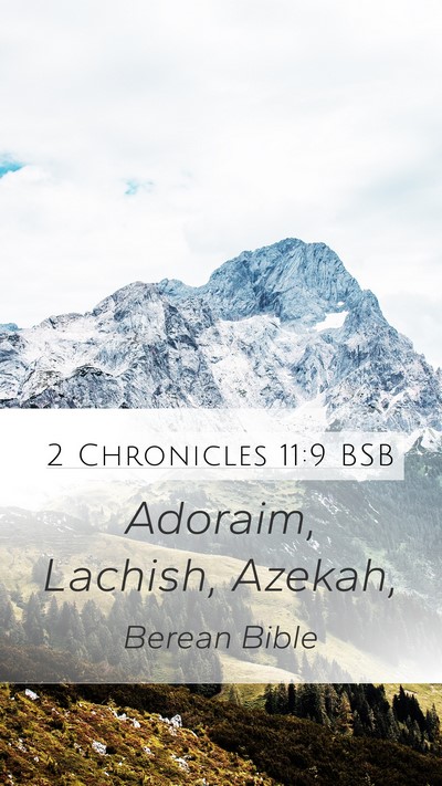 2 Chronicles 11:9 BSB Bible Verse Image
