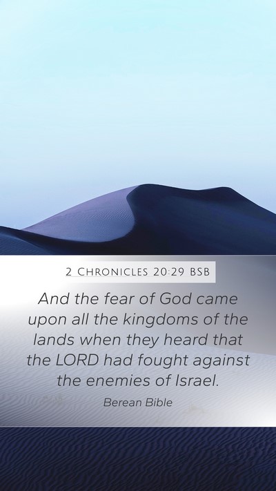 2 Chronicles 20:29 BSB Bible Verse Image