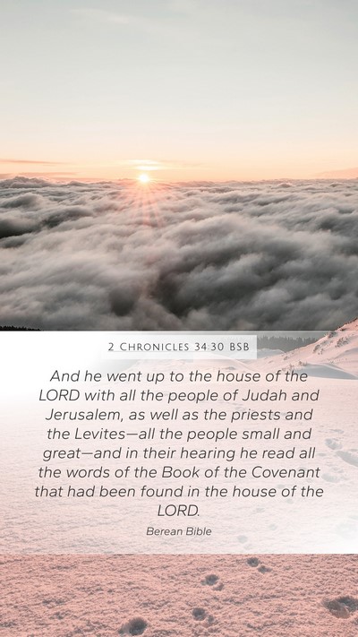 2 Chronicles 34:30 BSB Bible Verse Image