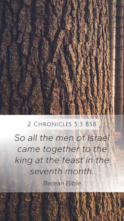 2 Chronicles 5:3 BSB Bible Verse Image