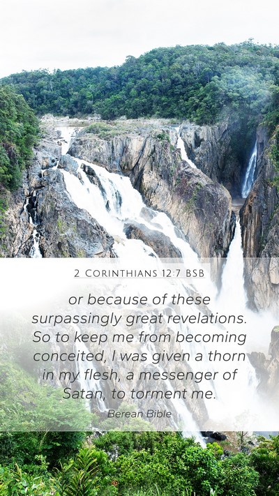 2 Corinthians 12:7 BSB Bible Verse Image