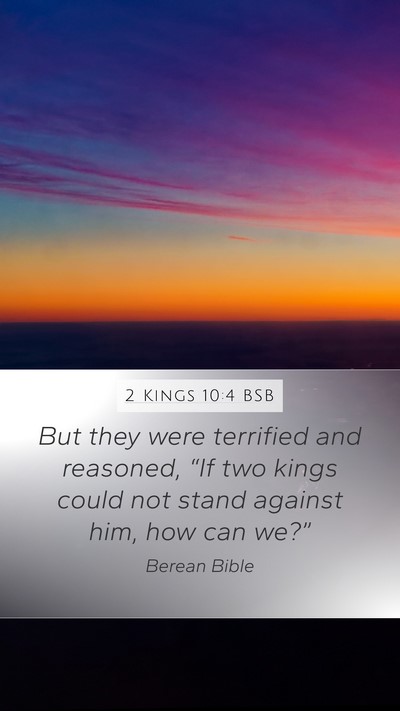 2 Kings 10:4 BSB Bible Verse Image