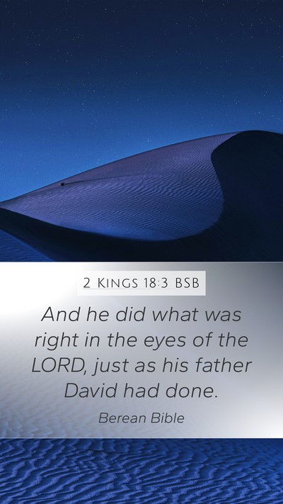 2 Kings 18:3 BSB Bible Verse Image