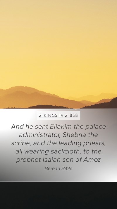 2 Kings 19:2 BSB Bible Verse Image