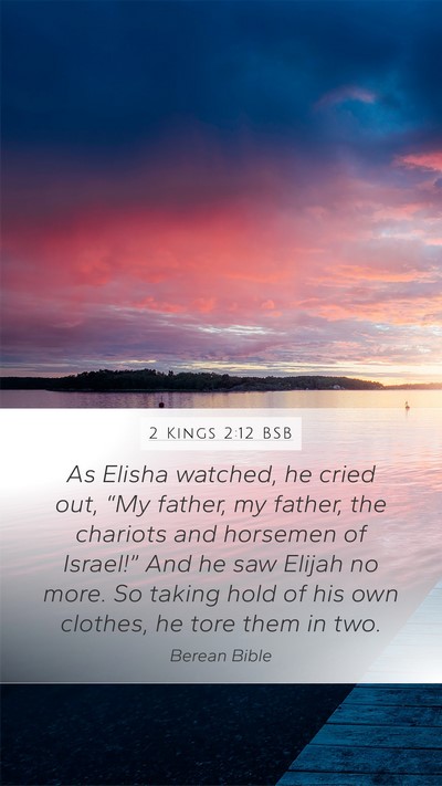 2 Kings 2:12 BSB Bible Verse Image