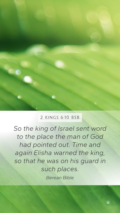 2 Kings 6:10 BSB Bible Verse Image