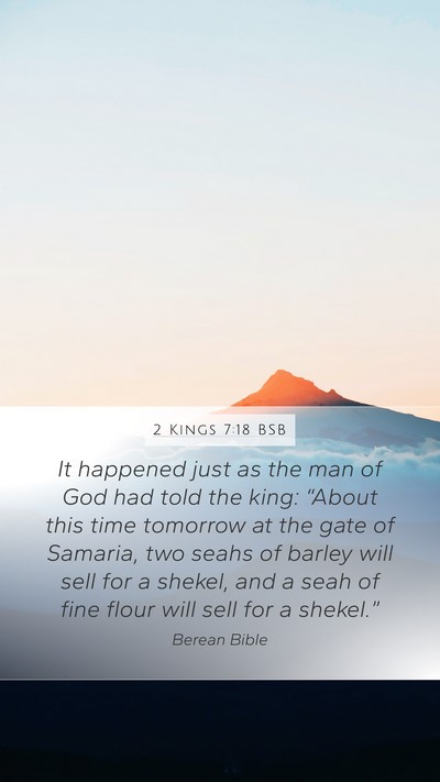 2 Kings 7:18 BSB Bible Verse Image