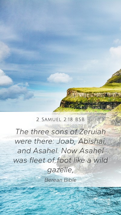 2 Samuel 2:18 BSB Bible Verse Image