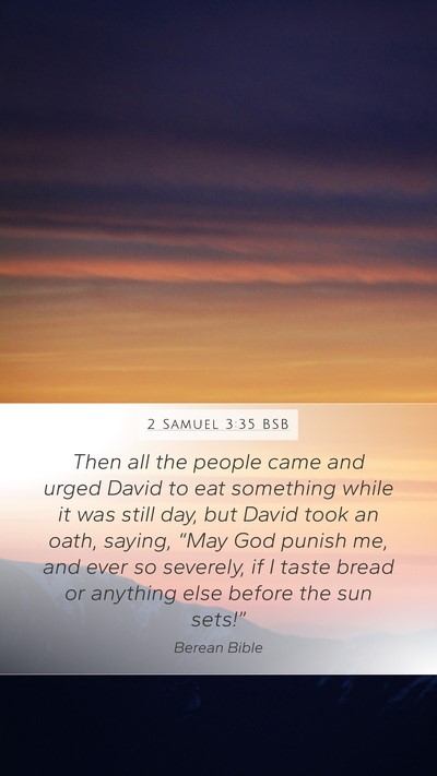 2 Samuel 3:35 BSB Bible Verse Image