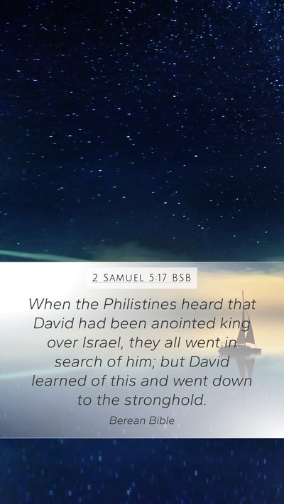 2 Samuel 5:17 BSB Bible Verse Image