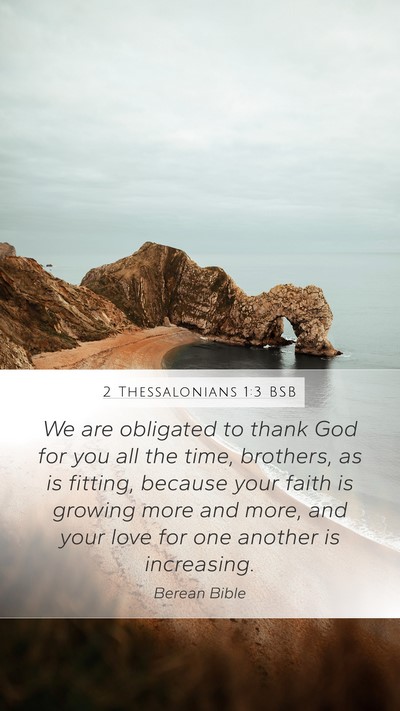 2 Thessalonians 1:3 BSB Bible Verse Image