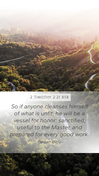 2 Timothy 2:21 BSB Bible Verse Image
