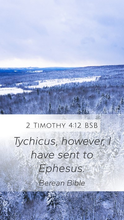 2 Timothy 4:12 BSB Bible Verse Image