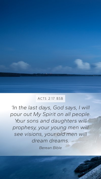 Acts 2:17 BSB Bible Verse Image
