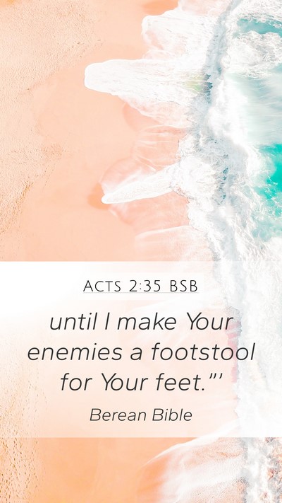 Acts 2:35 BSB Bible Verse Image