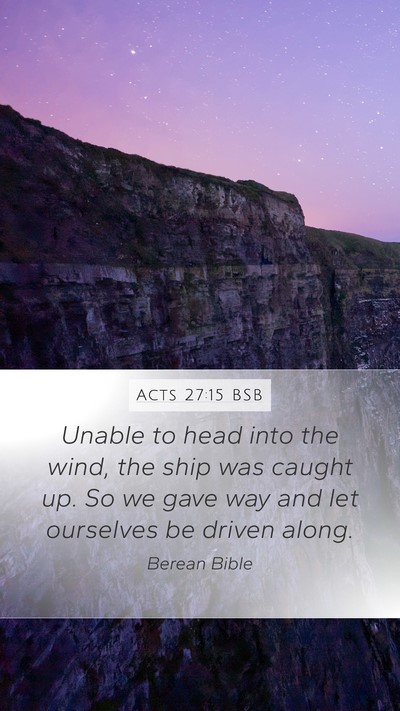 Acts 27:15 BSB Bible Verse Image
