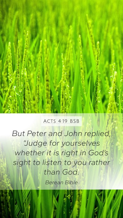 Acts 4:19 BSB Bible Verse Image