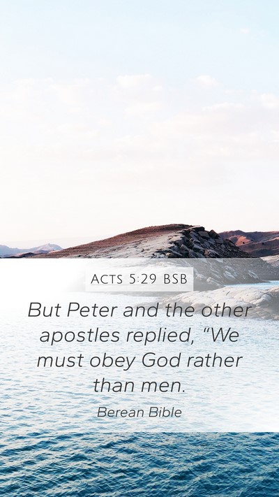 Acts 5:29 BSB Bible Verse Image