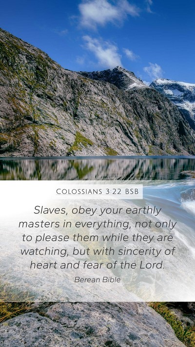 Colossians 3:22 BSB Bible Verse Image