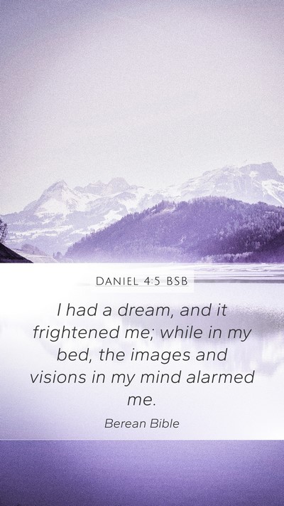 Daniel 4:5 BSB Bible Verse Image