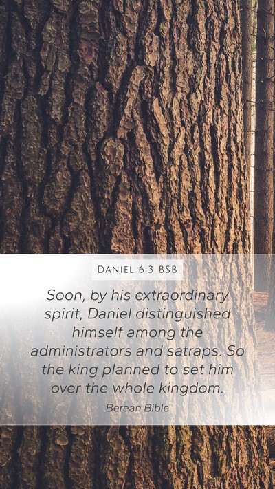 Daniel 6:3 BSB Bible Verse Image