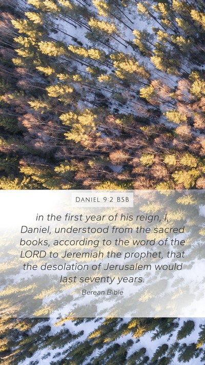 Daniel 9:2 BSB Bible Verse Image