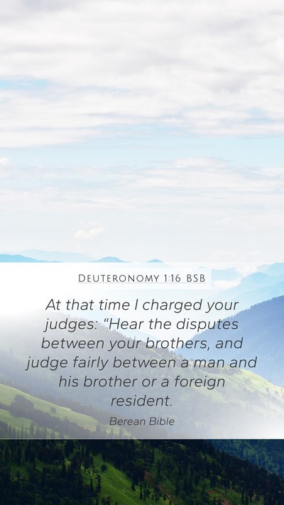 Deuteronomy 1:16 BSB Bible Verse Image