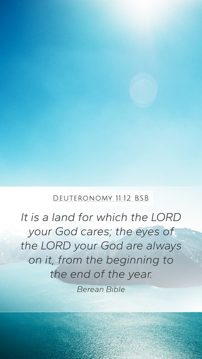 Deuteronomy 11:12 BSB Bible Verse Image