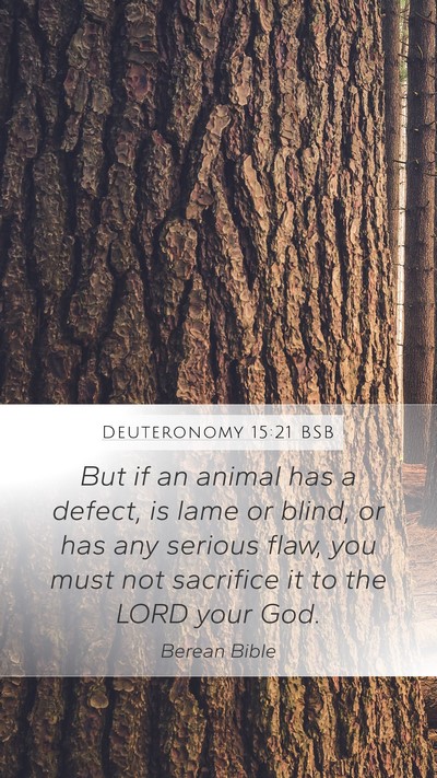Deuteronomy 15:21 BSB Bible Verse Image