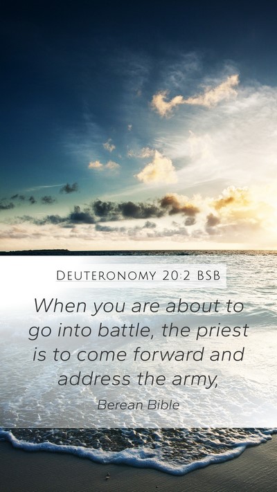 Deuteronomy 20:2 BSB Bible Verse Image