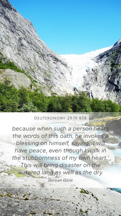 Deuteronomy 29:19 BSB Bible Verse Image
