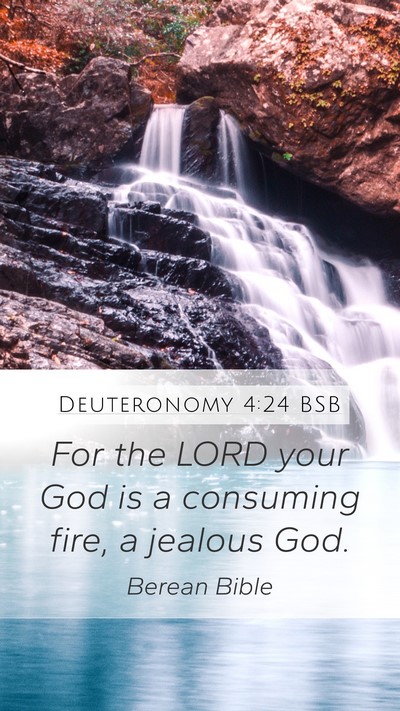 Deuteronomy 4:24 BSB Bible Verse Image