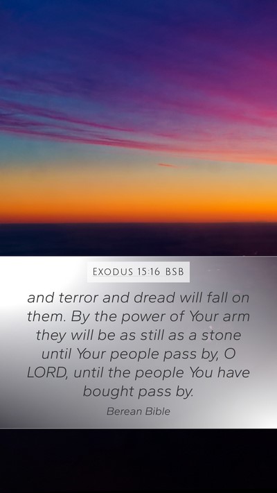 Exodus 15:16 BSB Bible Verse Image