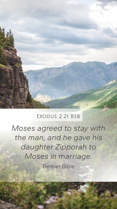 Exodus 2:21 BSB Bible Verse Image