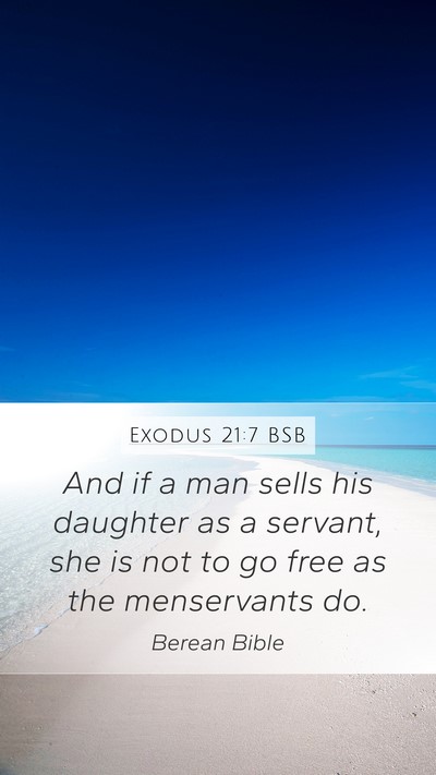 Exodus 21:7 BSB Bible Verse Image