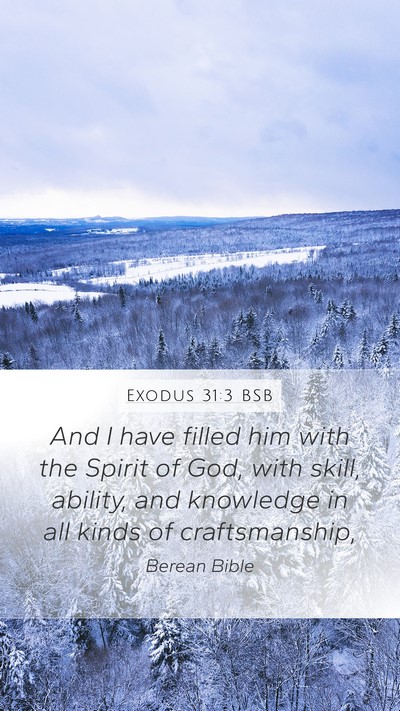 Exodus 31:3 BSB Bible Verse Image