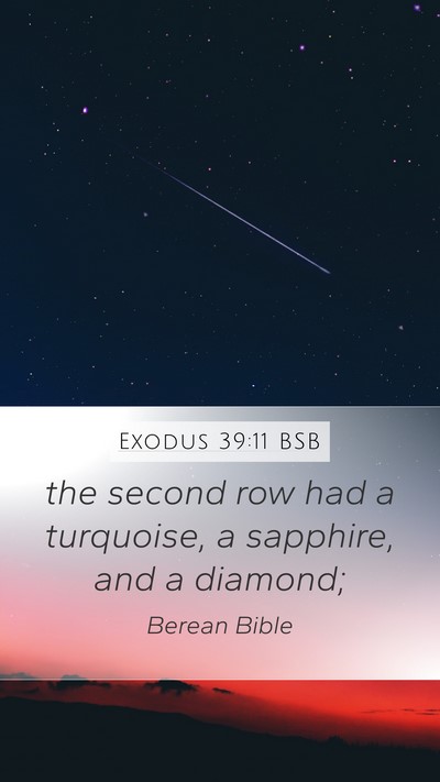 Exodus 39:11 BSB Bible Verse Image