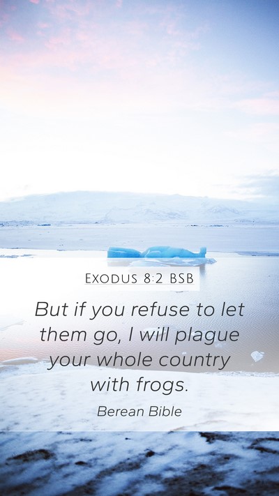 Exodus 8:2 BSB Bible Verse Image