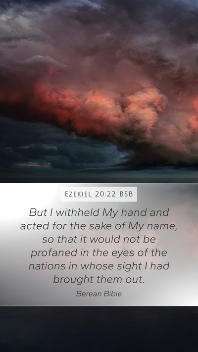 Ezekiel 20:22 BSB Bible Verse Image