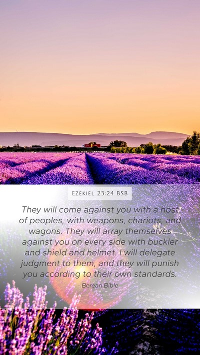 Ezekiel 23:24 BSB Bible Verse Image
