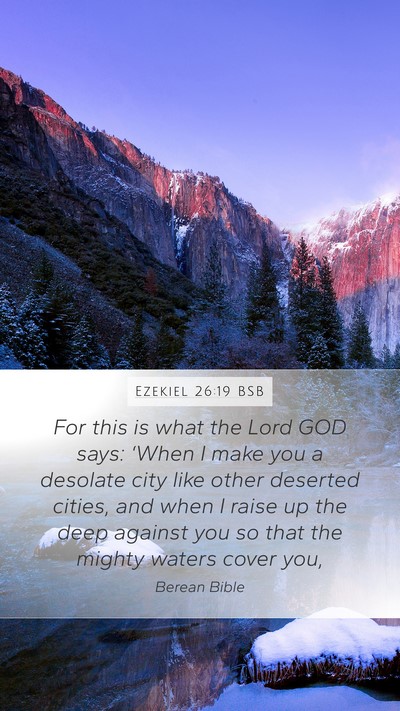 Ezekiel 26:19 BSB Bible Verse Image