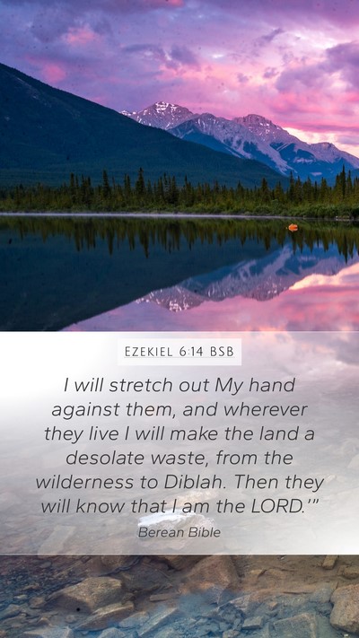 Ezekiel 6:14 BSB Bible Verse Image
