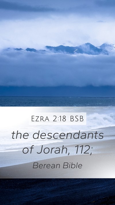 Ezra 2:18 BSB Bible Verse Image