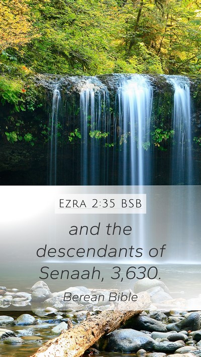 Ezra 2:35 BSB Bible Verse Image