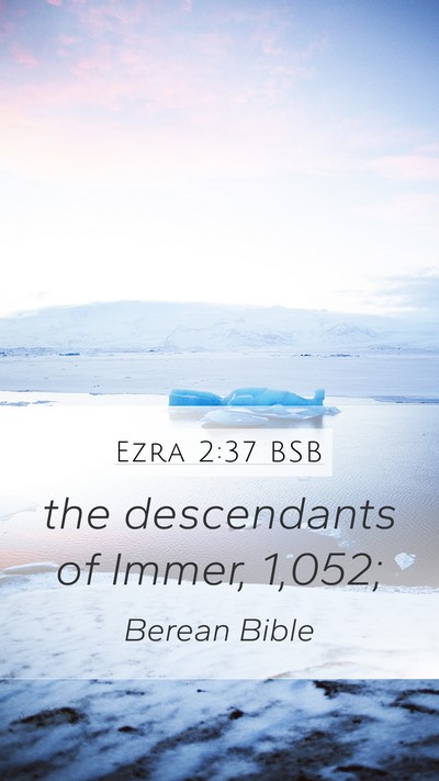 Ezra 2:37 BSB Bible Verse Image