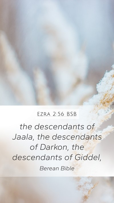 Ezra 2:56 BSB Bible Verse Image