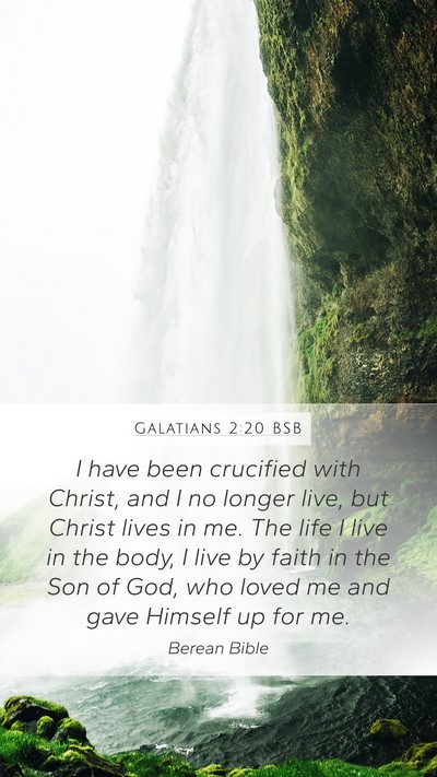 Galatians 2:20 BSB Bible Verse Image