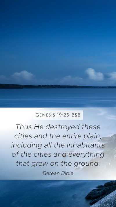 Genesis 19:25 BSB Bible Verse Image
