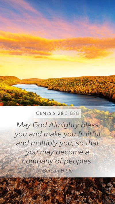 Genesis 28:3 BSB Bible Verse Image