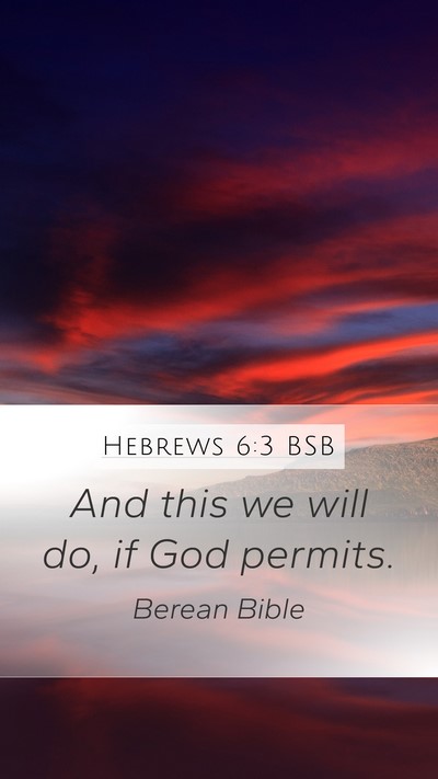 Hebrews 6:3 BSB Bible Verse Image